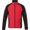 Elevate Men's Team Red/Black Banff Hybrid Insulated Jacket