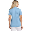 TravisMathew Women's Strong Blue Heather Sunnyvale Polo