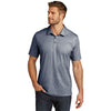 TravisMathew Men's Blue Nights Heather Oceanside Heather Polo