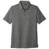 TravisMathew Men's Quiet Shade Grey Heather Oceanside Heather Polo