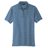 TravisMathew Men's Riviera Blue Auckland Slub Polo