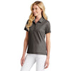 TravisMathew Women's Black Heather Oceanside Heather Polo