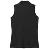 TravisMathew Women's Black Coto Performance Sleeveless Polo