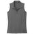 TravisMathew Women's Quiet Shade Grey/Black Coto Performance Sleeveless Polo