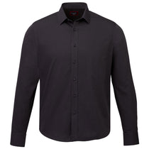 UNTUCKit Men's Black Stone Wrinkle-Free Long Sleeve Shirt