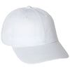 Elevate White Apex Chino Twill Ballcap