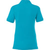 Elevate Women's Aspen Blue Crandall Short Sleeve Polo