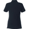 Elevate Women's Navy Belmont Short Sleeve Polo