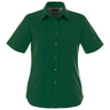 Elevate Women's Forest Green Stirling Short Sleeve Shirt