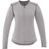 Elevate Women's Heather Grey Quadra Long Sleeve Shirt