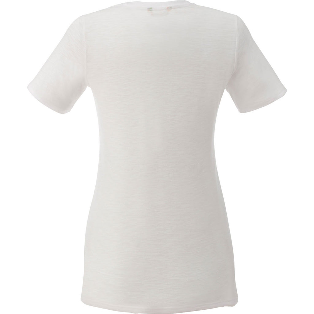 Elevate Women's White Sarek Short Sleeve T-Shirt