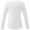 Elevate Women's White Parima Long Sleeve Tech Tee