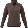 Elevate Women's Chocolate Rixford Polyfleece Jacket