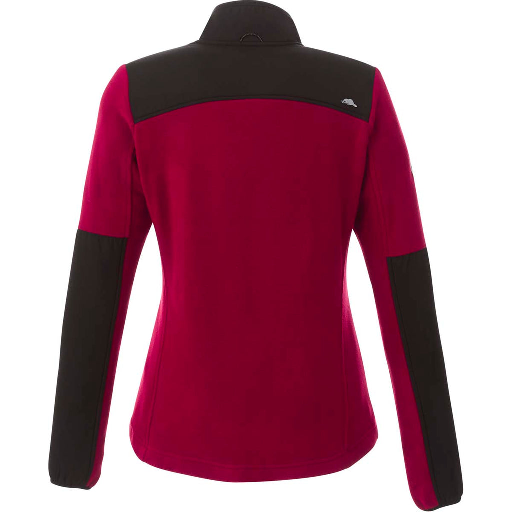 Roots73 Women's Dark Red/Black Briggspoint Jacket