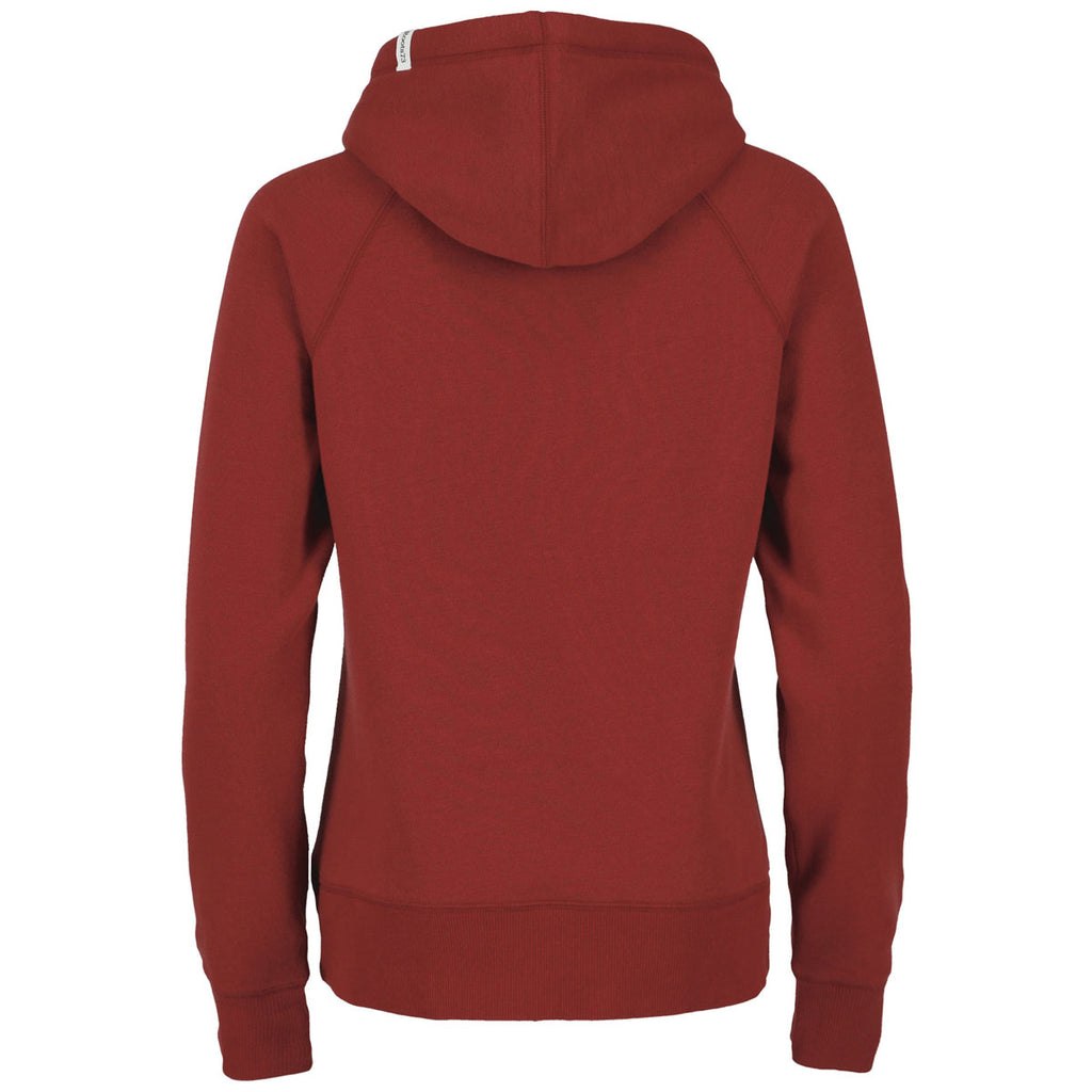 Roots73 Women's Dark Red Maplegrove Fleece Hoody