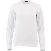 Elevate Women's White Krueger Fleece Crew