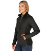 Trimark Women's Black/Black Geneva Eco Hybrid Insulated Jacket