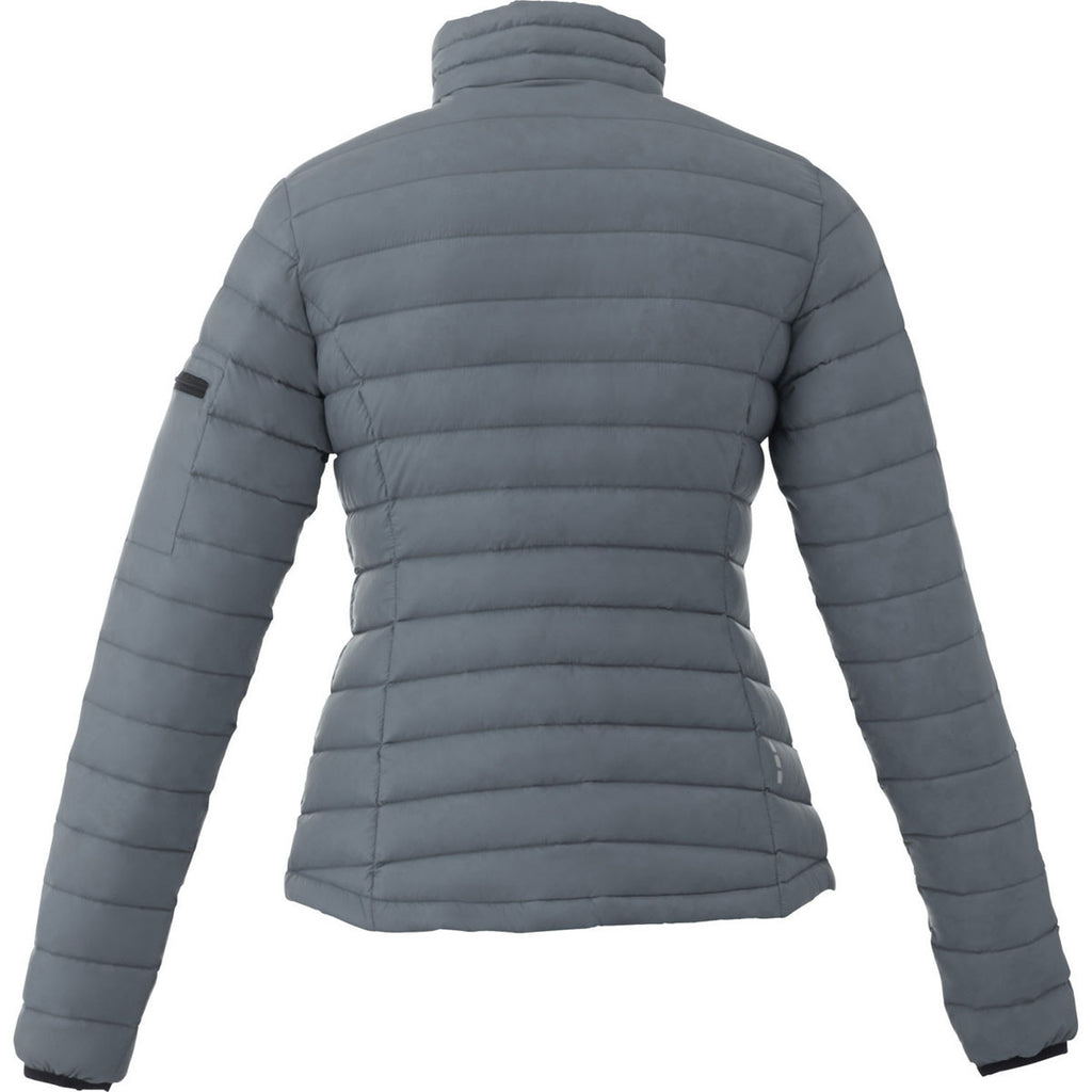 Elevate Women's Steel Grey Whistler Light Down Jacket