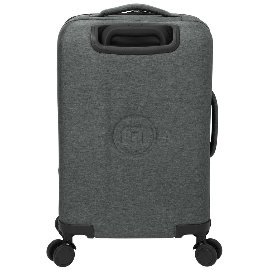 TravisMathew Graphite Heather Quad Carry-On Spinner