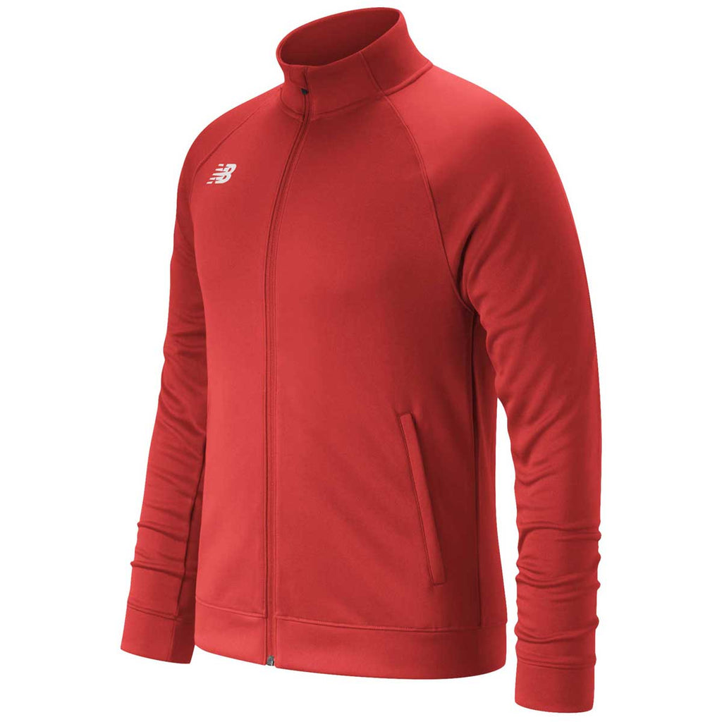 New Balance Men's Team Red Knit Training Jacket