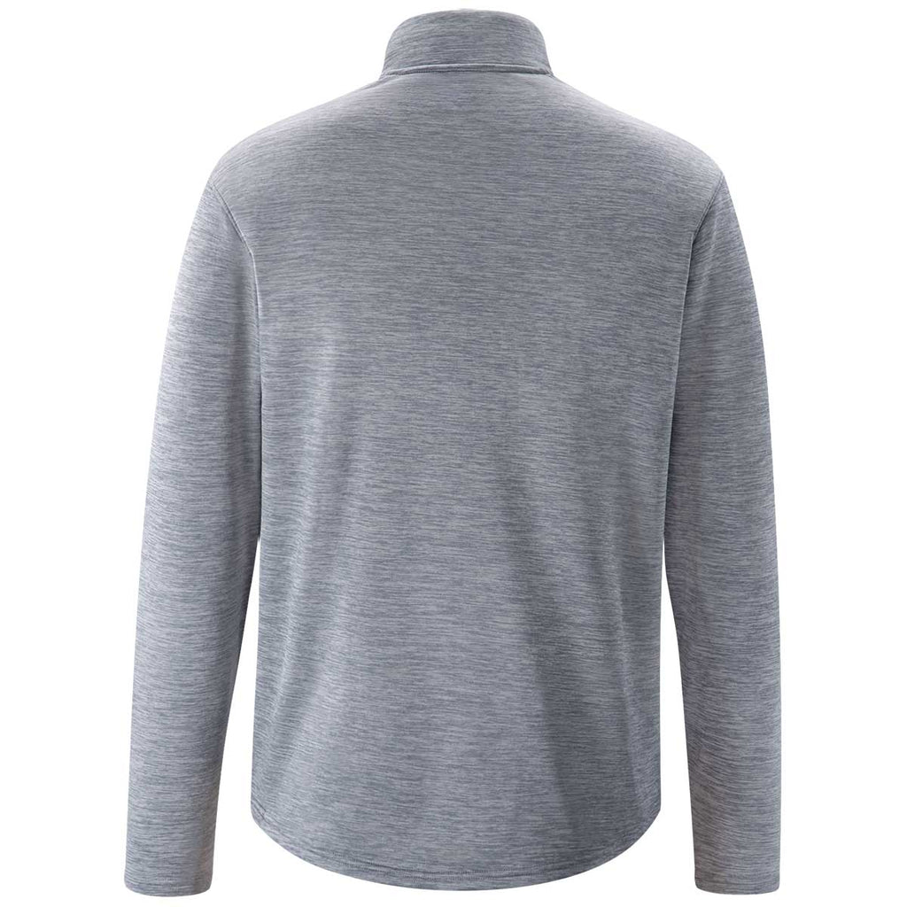 New Balance Men's Medium Heather Grey Thermal Half Zip