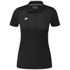 New Balance Women's Team Black Performance Tech Polo