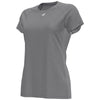 New Balance Women's Medium Heather Grey Raglan Tech Tee