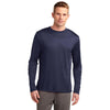 Sport-Tek Men's True Navy Tall Long Sleeve PosiCharge Competitor Tee