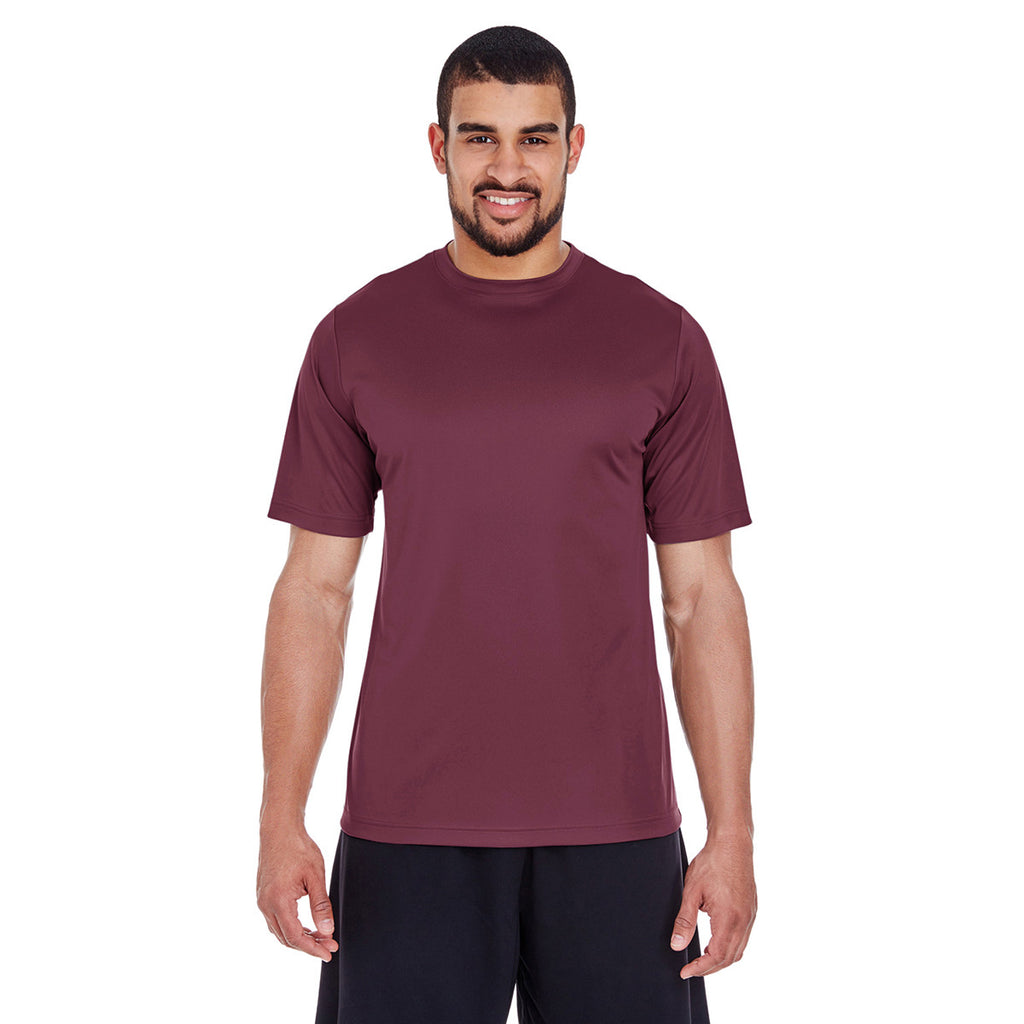 Team 365 Men's Sport Dark Maroon Zone Performance T-Shirt