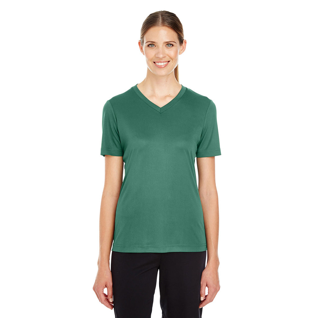 Team 365 Women's Sport Dark Green Zone Performance T-Shirt