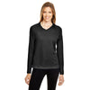 Team 365 Women's Black Zone Performance Long-Sleeve T-Shirt