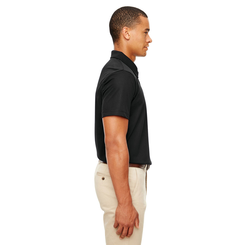 Team 365 Men's Black Command Snag-Protection Polo