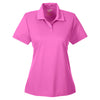 Team 365 Women's Sport Charity Pink Command Snag-Protection Polo