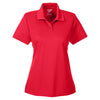 Team 365 Women's Sport Red Command Snag-Protection Polo