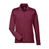 Team 365 Men's Sport Maroon Zone Performance Quarter-Zip