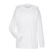 Team 365 Youth White Zone Performance Hoodie