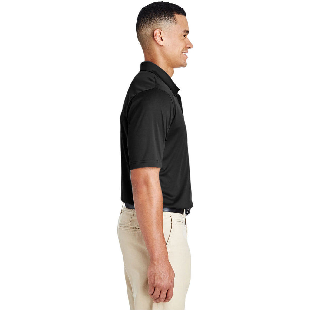 Team 365 Men's Black Tall Zone Performance Polo