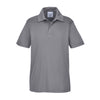 Team 365 Youth Sport Graphite Zone Performance Polo