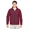 Team 365 Men's Sport Maroon Conquest Jacket with Mesh Lining