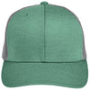 Team 365 Sport Forest Heather/Sport Grey Zone Sonic Heather Trucker Cap