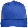 Team 365 Sport Royal Heather/Sport Grey Zone Sonic Heather Trucker Cap