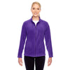 Team 365 Women's Sport Purple Campus Microfleece Jacket