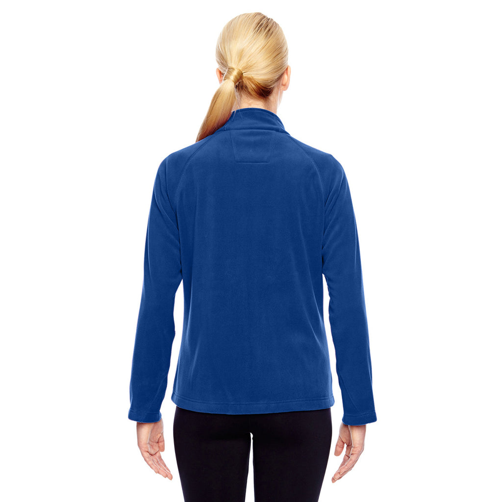 Team 365 Women's Sport Royal Campus Microfleece Jacket