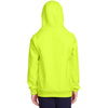 Team 365 Youth Safety Yellow Zone HydroSport Heavyweight Pullover Hooded Sweatshirt