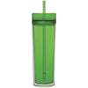 Gold Bond Inc Lime 16 oz Tube Tumbler with Straw