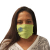 Primeline Lime Green 2-in-1 Face Cover Towel