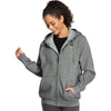 Ororo Unisex Flecking Grey Heated Fleece Hoodie