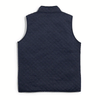 Marine Layer Men's Navy Heather Corbet Full Zip Vest