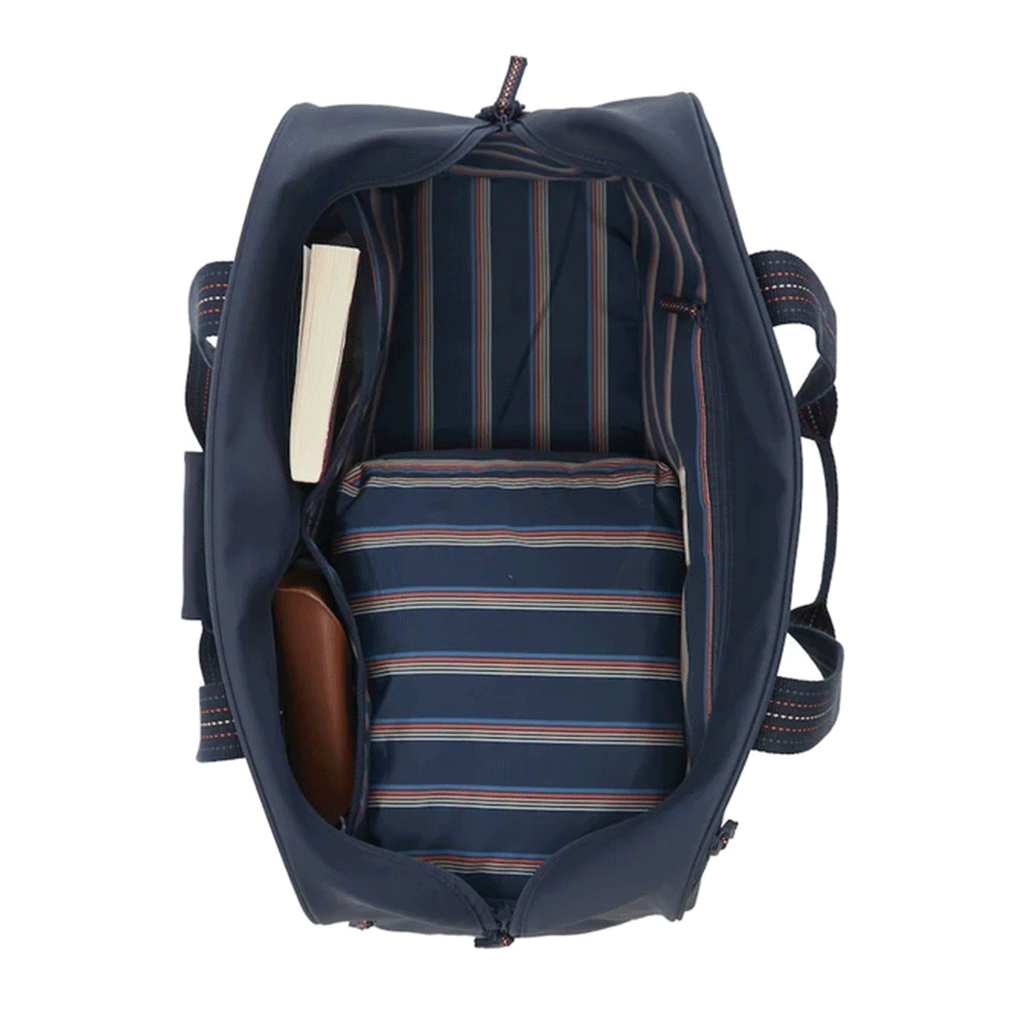 Marine Layer Navy Weekender Bag