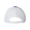 Valucap Royal/White Twill Trucker Cap